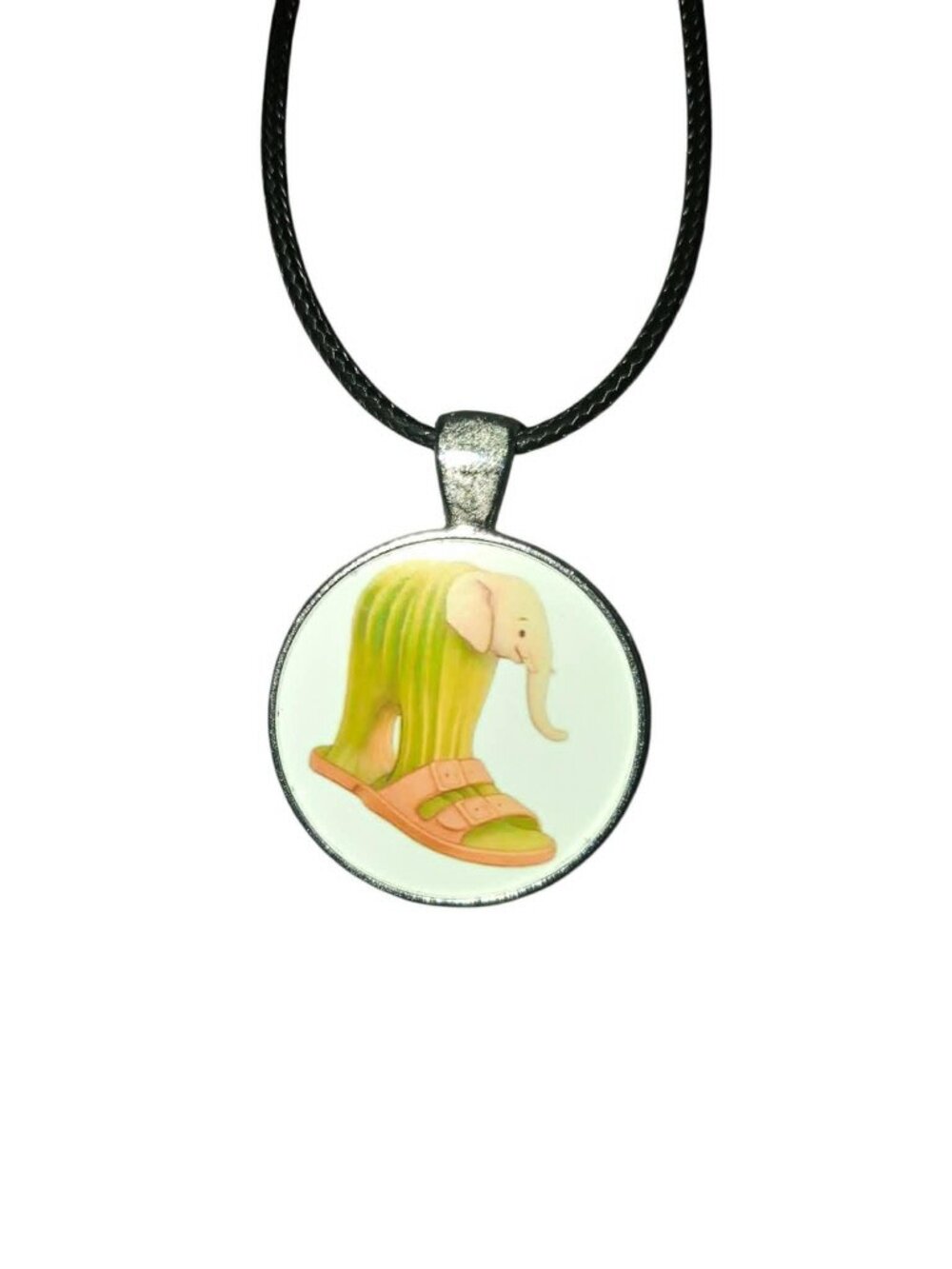 brainrot handmade pendant necklace